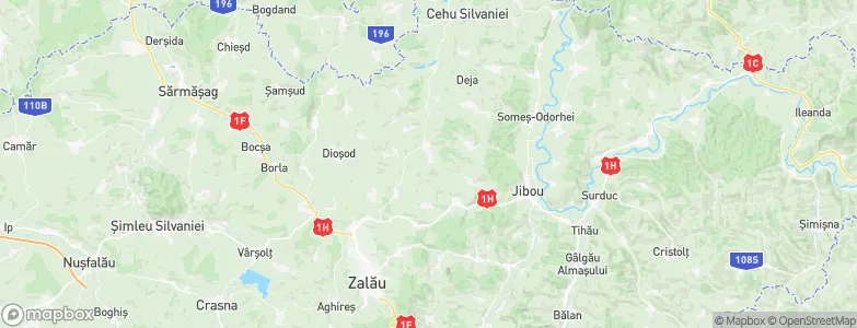 Dobrin, Romania Map