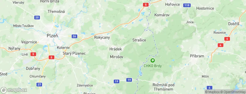 Dobřív, Czechia Map