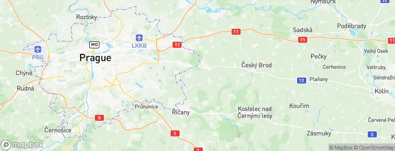 Dobročovice, Czechia Map