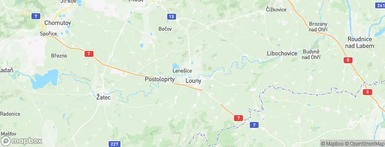 Dobroměřice, Czechia Map