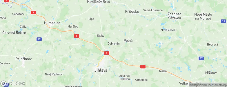 Dobronín, Czechia Map