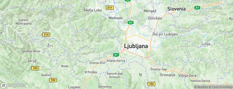 Dobrova, Slovenia Map