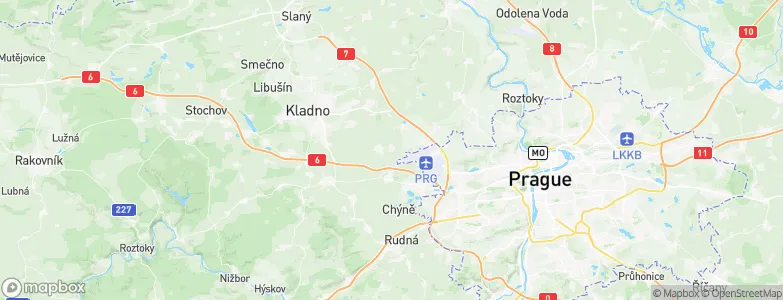 Dobrovíz, Czechia Map