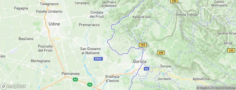 Dobrovo, Slovenia Map