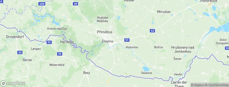 Dobšice, Czechia Map