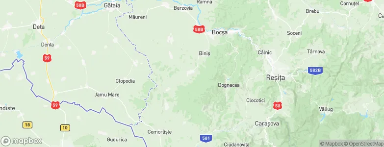 Doclin, Romania Map