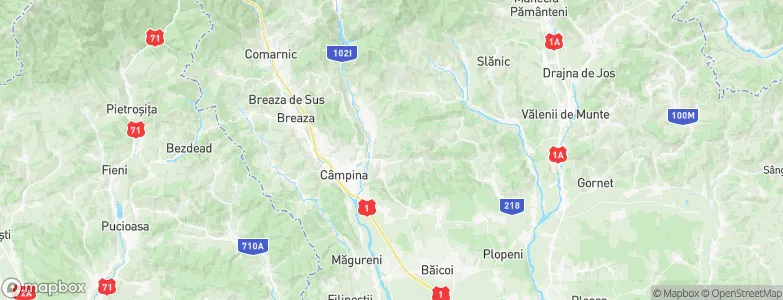 Doftana, Romania Map