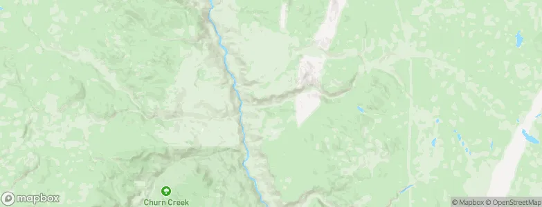 Dog Creek, Canada Map
