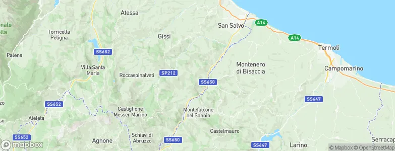Dogliola, Italy Map