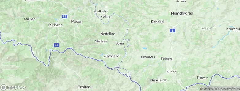 Dolen, Bulgaria Map