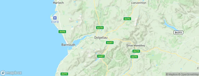 Dolgellau, United Kingdom Map