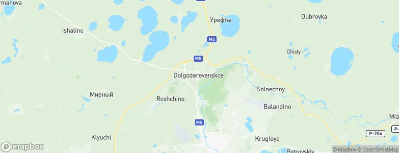 Dolgoderevenskoye, Russia Map