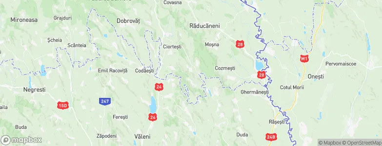 Dolheşti, Romania Map