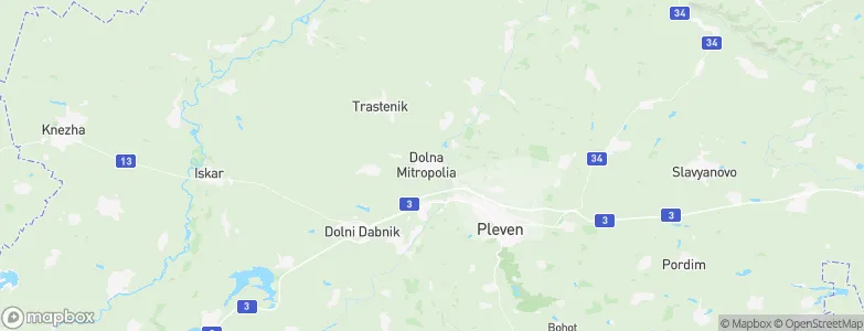 Dolna Mitropolia, Bulgaria Map
