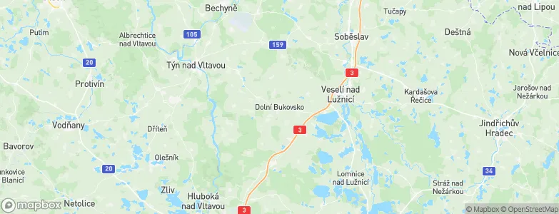 Dolní Bukovsko, Czechia Map
