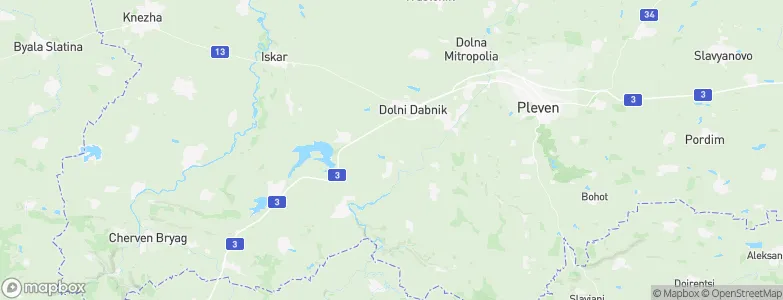 Dolni Dabnik, Bulgaria Map