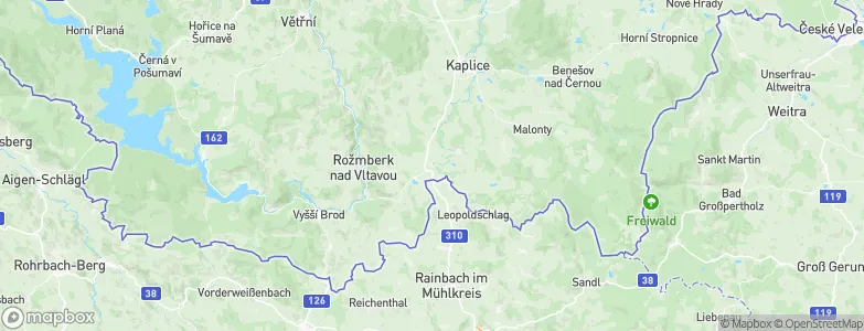 Dolní Dvořiště, Czechia Map