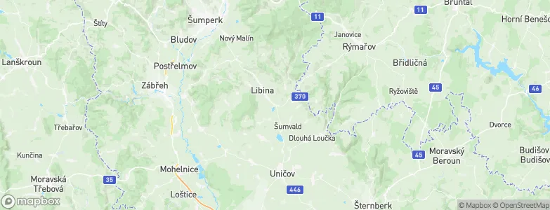Dolní Libina, Czechia Map