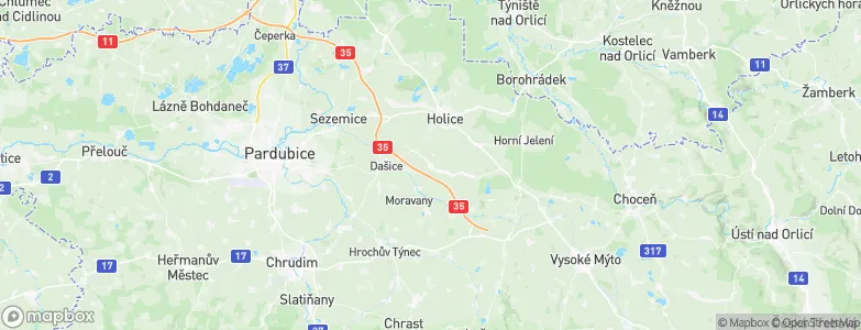 Dolní Roveň, Czechia Map