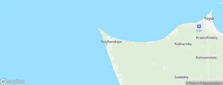 Dolzhanskaya, Russia Map
