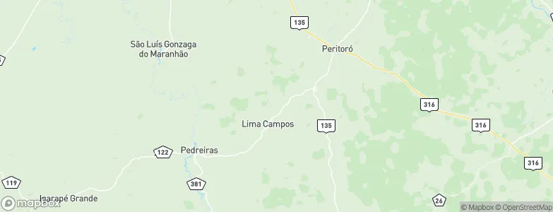 Dom Pedro, Brazil Map