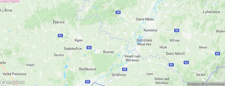 Domanín, Czechia Map