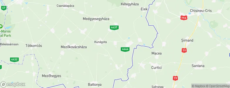 Dombiratos, Hungary Map