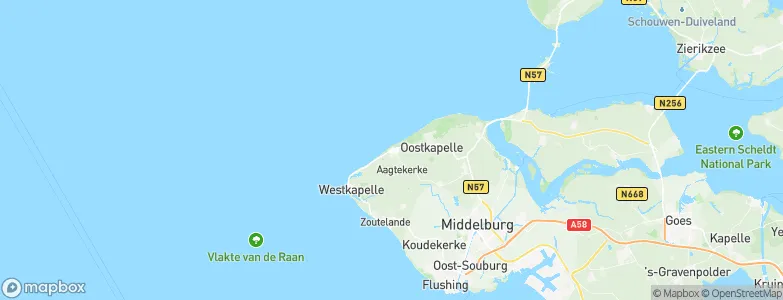 Domburg, Netherlands Map