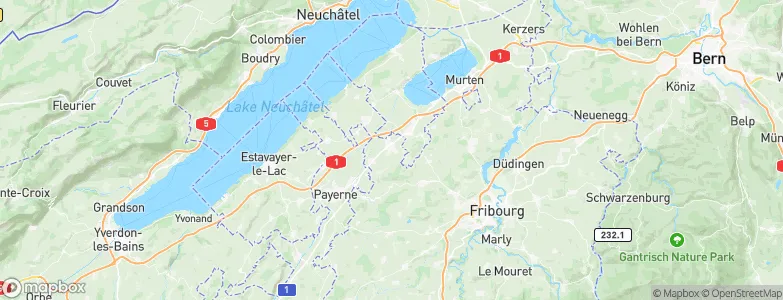 Domdidier, Switzerland Map