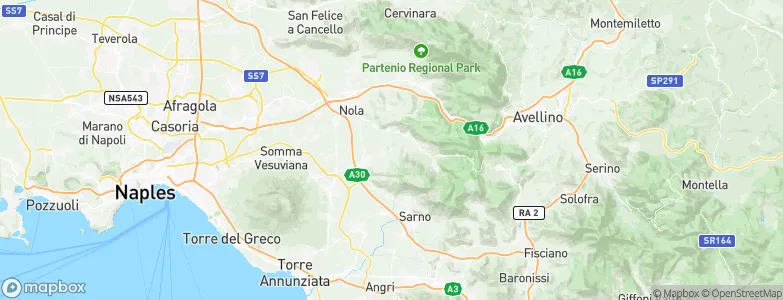 Domicella, Italy Map