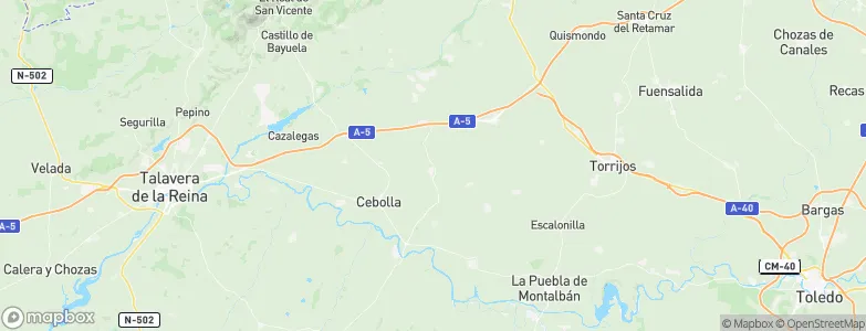 Domingo Pérez, Spain Map
