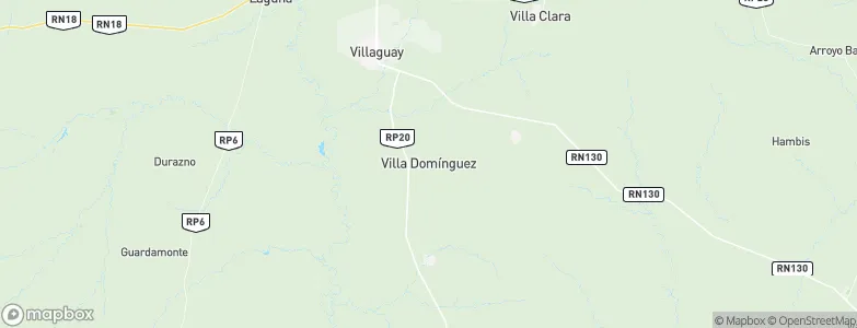 Domínguez, Argentina Map