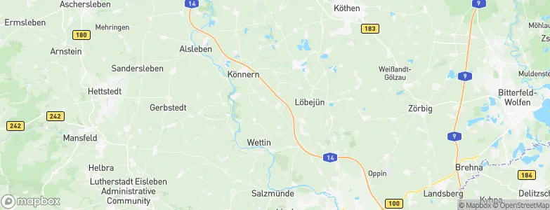 Domnitz, Germany Map