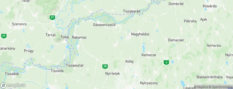 Domonicstanya, Hungary Map