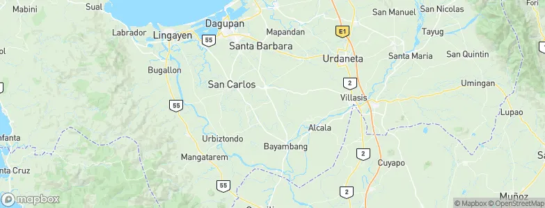 Don Pedro, Philippines Map