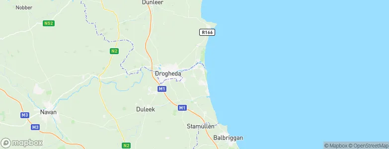 Donacarney, Ireland Map