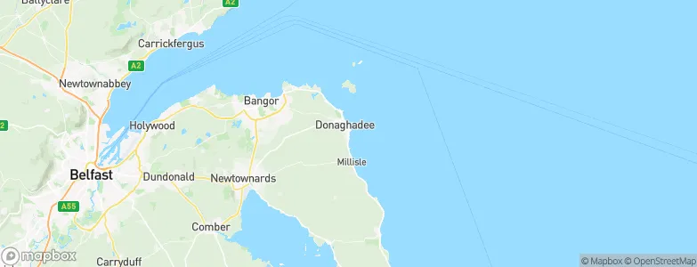 Donaghadee, United Kingdom Map