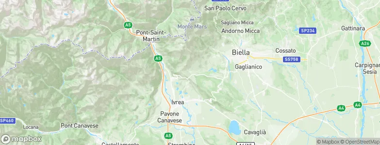 Donato, Italy Map