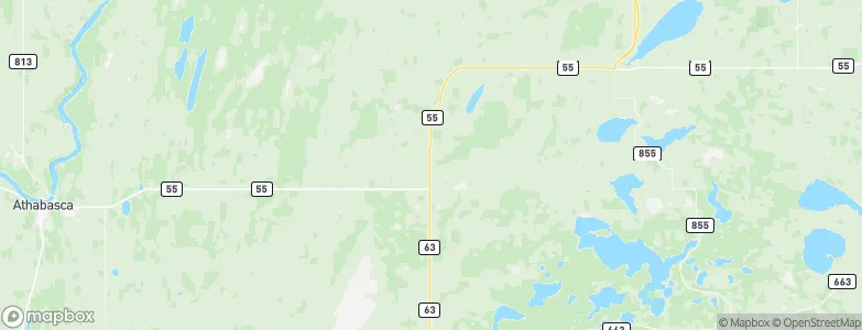 Donatville, Canada Map