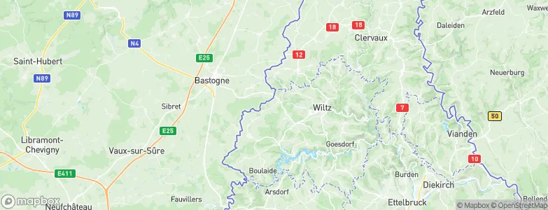 Doncols, Luxembourg Map