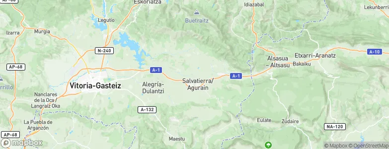 Donemiliaga / San Millán, Spain Map