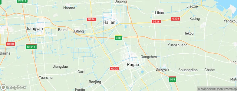 Dong’an, China Map