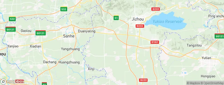 Dong’erying, China Map