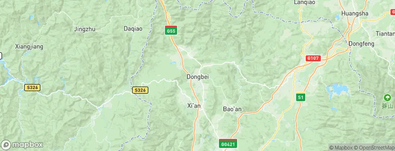 Dongbei, China Map