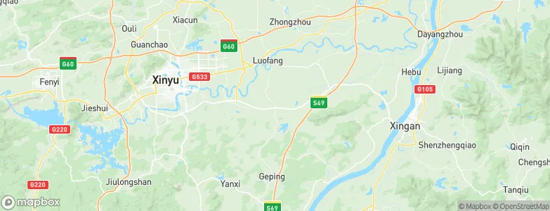 Dongbian, China Map