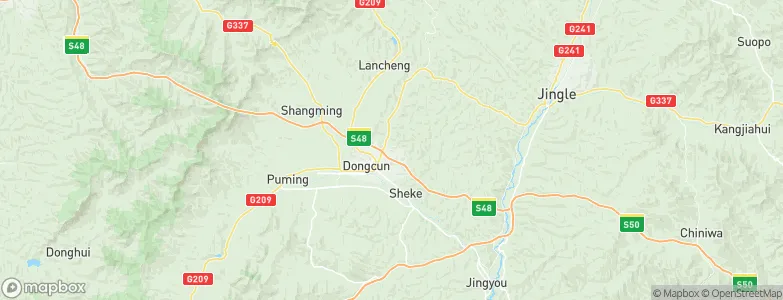 Dongcun, China Map