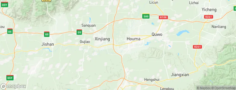 Donggaocun, China Map