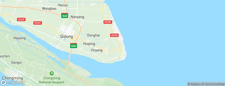 Donghai, China Map