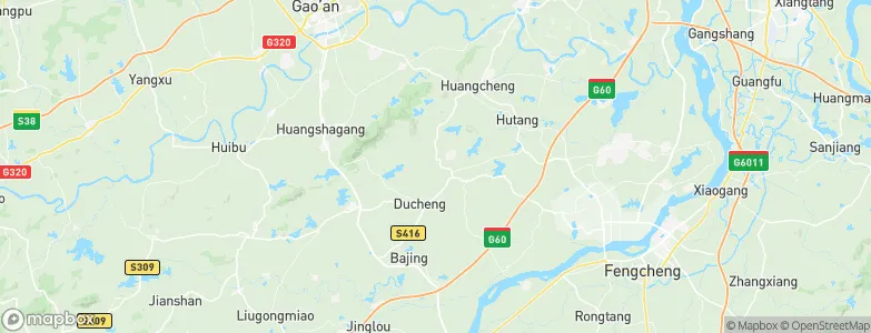 Dongjia, China Map