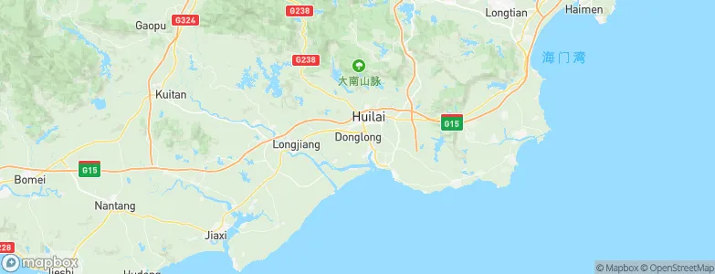 Donglong, China Map